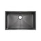 Swiss Madison Rivage 30 x 18 Stainless Steel, Single Basin, Undermount Kitchen Sink,Black