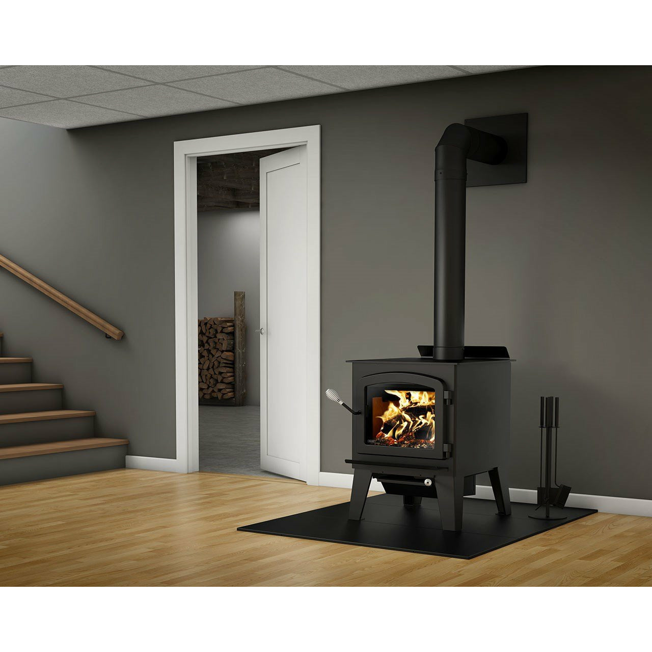 Drolet Austral III Wood Stove DB03033 - Admired Selection