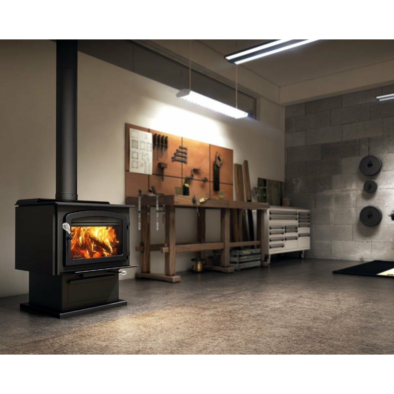 Drolet Escape 2100 Wood Stove DB03129 - Admired Selection