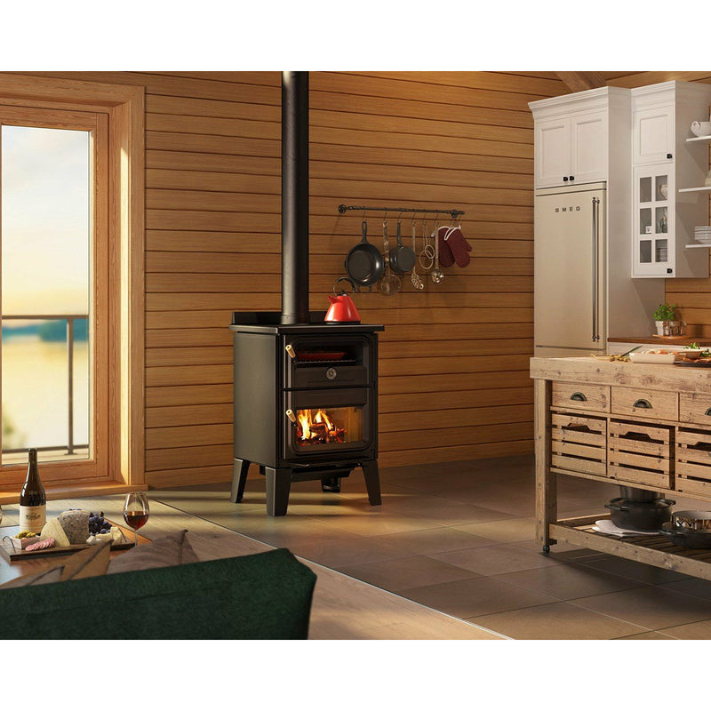 Drolet Bistro Wood Burning Cook Stove DB04815 - Admired Selection