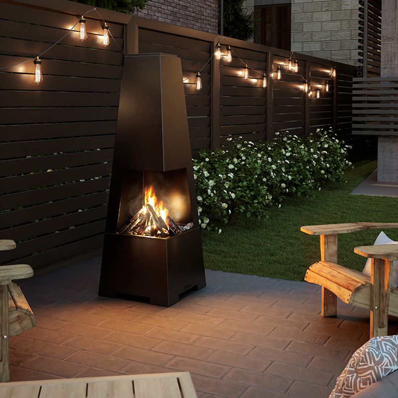 Drolet - Bora Outdoor Wood Burning Fireplace DE00401