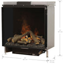 Dimplex Faber e-MatriX 35-inch Singled-Sided Built-in Electric Firebox | FEF3226L1