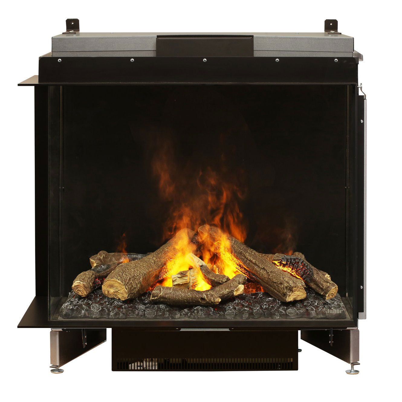 Dimplex Faber e-MatriX 37-inch Two-Sided Built-in Electric Firebox, Left-facing | FEF3226L2L