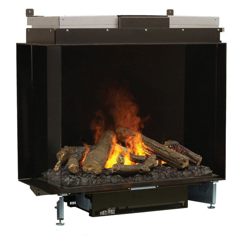 Dimplex Faber e-MatriX 37-inch Two-Sided Built-in Electric Firebox, Left-facing | FEF3226L2L