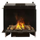 Dimplex Faber e-MatriX 37-inch Two-Sided Built-in Electric Firebox, Right-facing | FEF3226L2R