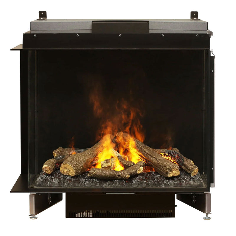 Dimplex Faber e-MatriX 37-inch Two-Sided Built-in Electric Firebox, Right-facing | FEF3226L2R