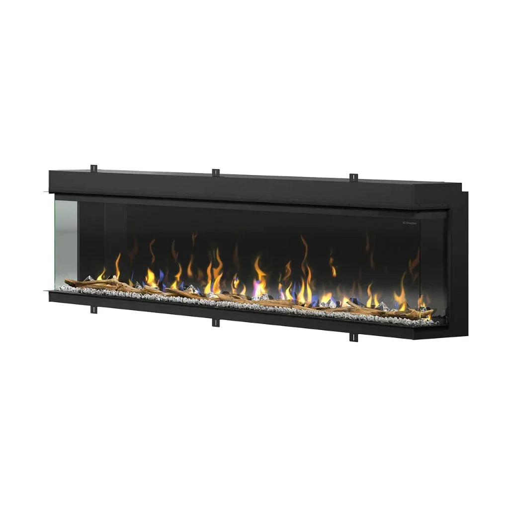 Dimplex Ignite XL Bold 100-inch Linear Built In | 3 Sided Electric Fireplace | XLF10017-XD