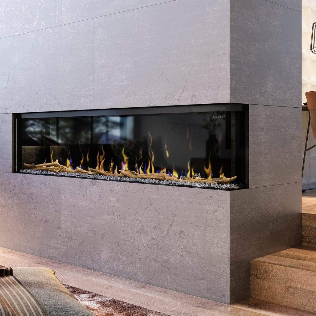 Dimplex Ignite XL Bold 74-inch Linear Built In | 3 Sided Electric Fireplace | XLF7417-XD