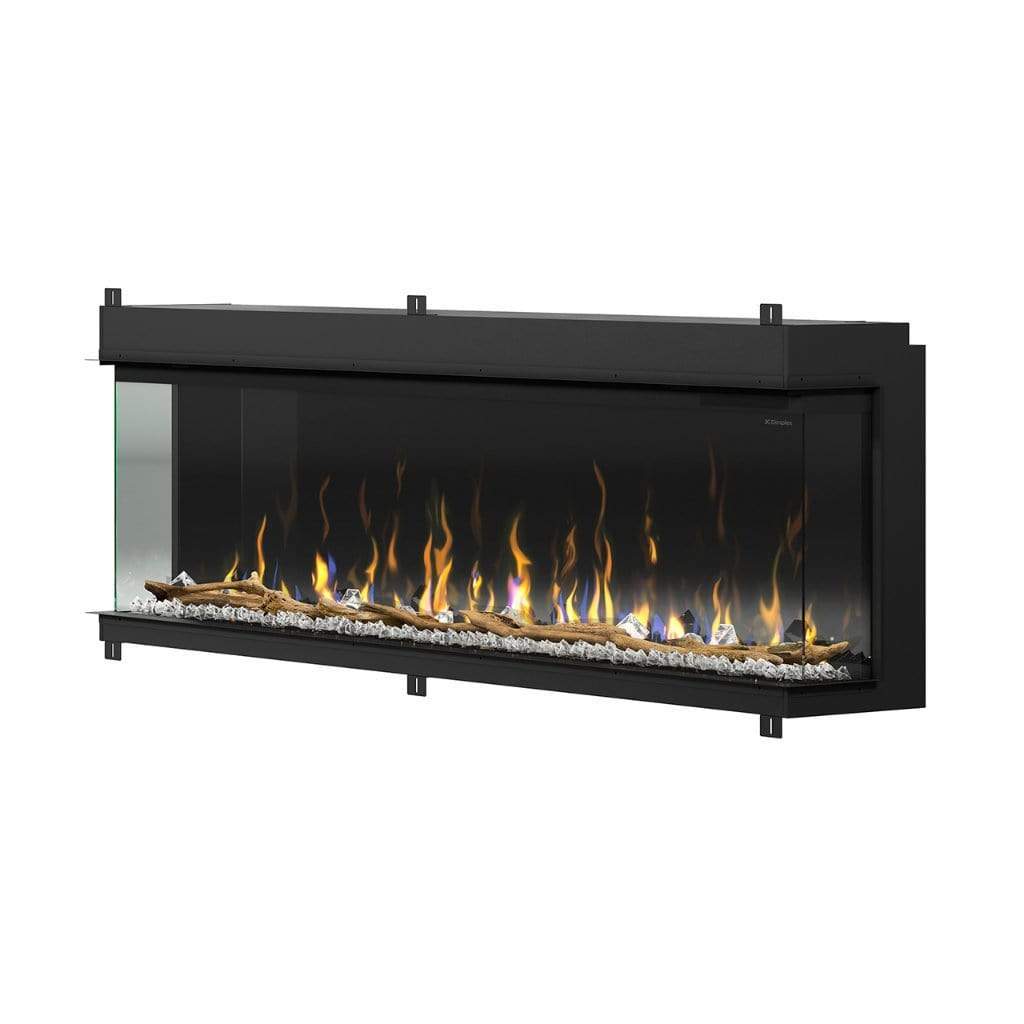 Dimplex Ignite XL Bold 74-inch Linear Built In | 3 Sided Electric Fireplace | XLF7417-XD