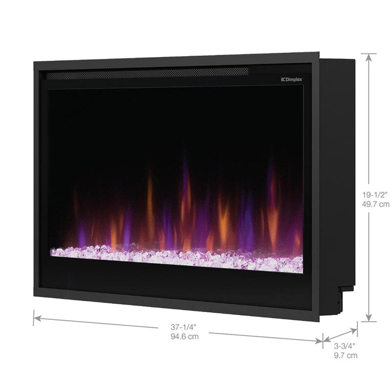 Dimplex Multi-Fire SL Slim 36-inch Linear Built-in / Wall Mount Electric Fireplace | PLF3614-XS