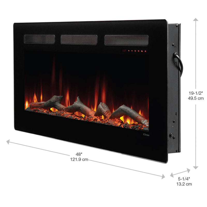 Dimplex Sierra 48-inch Linear Wall-mounted/Built-in Electric Fireplace | SIL48