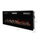 Dimplex Sierra 72-inch Linear Wall-mounted/Built-in Electric Fireplace | SIL72