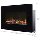 Dimplex Winslow 42-inch Linear Wall-mounted/Tabletop Fireplace | SWM4220