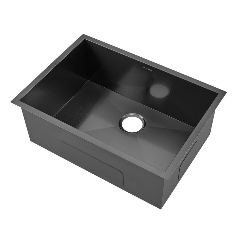 Swiss Madison Tourner 27 x 19 Stainless Steel, Single Basin, Undermount Kitchen Sink in Black