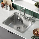 Swiss Madison Ouvert 25 x 22 Stainless Steel Single Basin Top-Mount Kitchen Sink