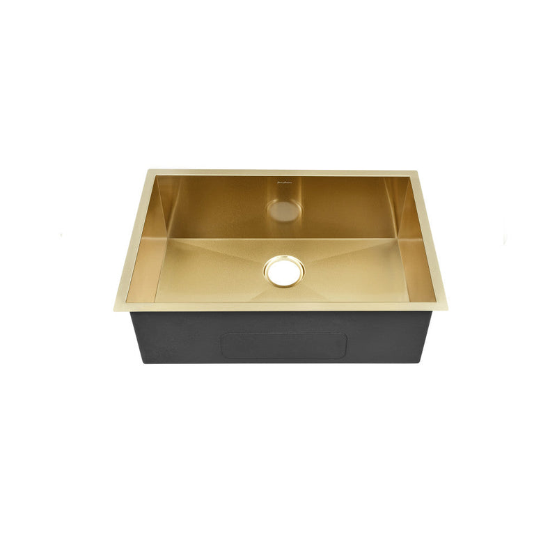 Swiss Madison Tourner 26 x 18 Stainless Steel, Single Basin, Undermount Kitchen Sink, Gold