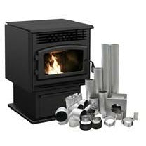 Drolet Eco-55 Pellet Stove With 4