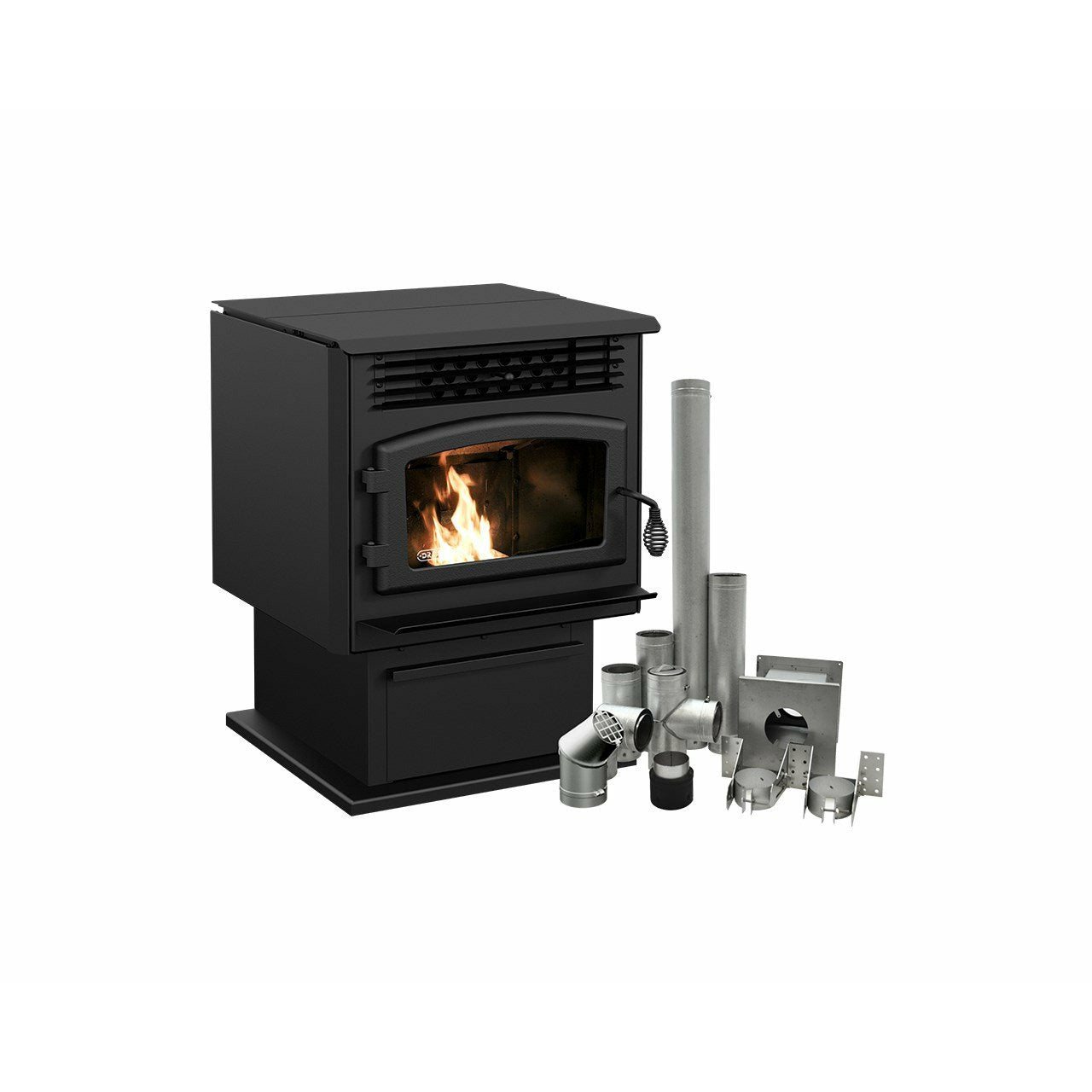 Drolet Eco-55 Pellet Stove With 3