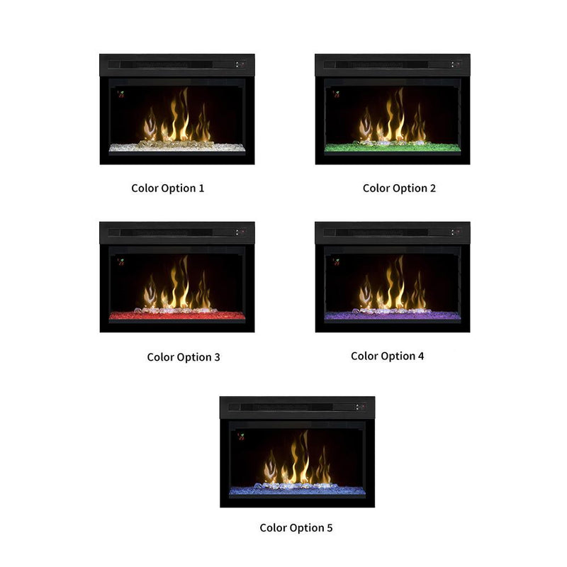 Dimplex 25-inch Multi-Fire XD Electric Fireplace Insert With Glass - PF2325HG