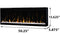 Dimplex Ignite XL 50-inch Built In | Wall Mount Linear Electric Fireplace | XLF50