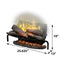 Dimplex Revillusion 25-inch Electric Fireplace Log Set w/ Ashmat - RLG25