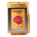 Warming Trends EMERSTOP Emergency Stop Push Button With Weather Proof Lift Cover