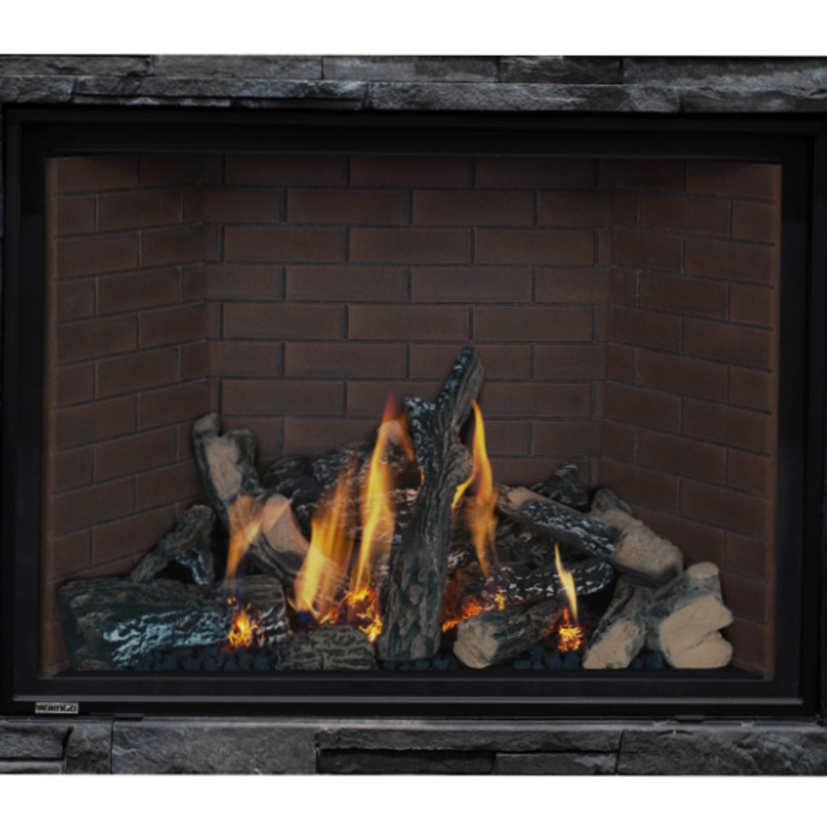 Montigo Delray Square Single Sided Direct Vent Gas Fireplace - 46