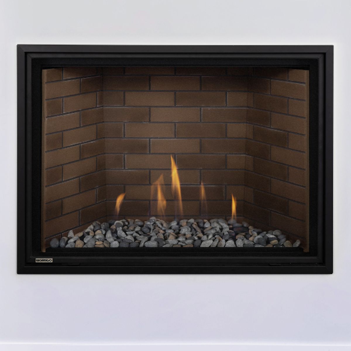 Montigo Delray Square Single Sided Direct Vent Gas Fireplace - 42