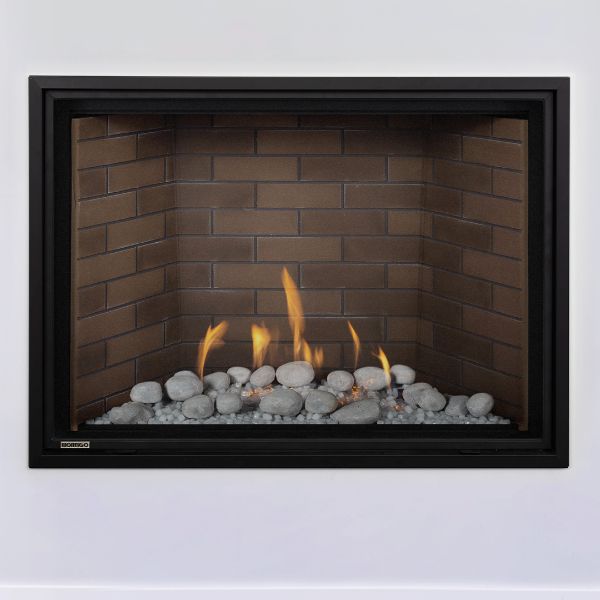 Montigo Delray Square Single Sided Direct Vent Gas Fireplace - 42