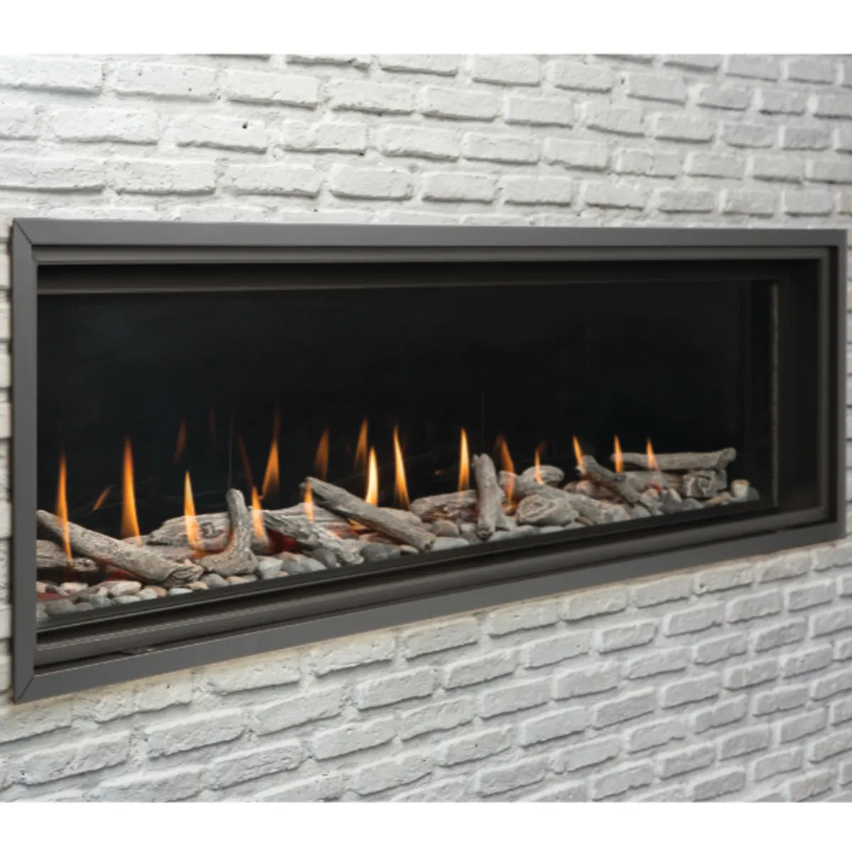 Montigo Delray Linear Single Sided Direct Vent Gas Fireplace - 60