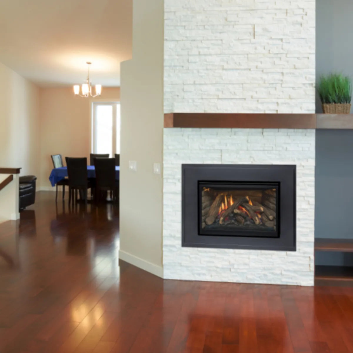 Montigo Illume 30FID Co-Linear Gas Fireplace Insert - Traditional