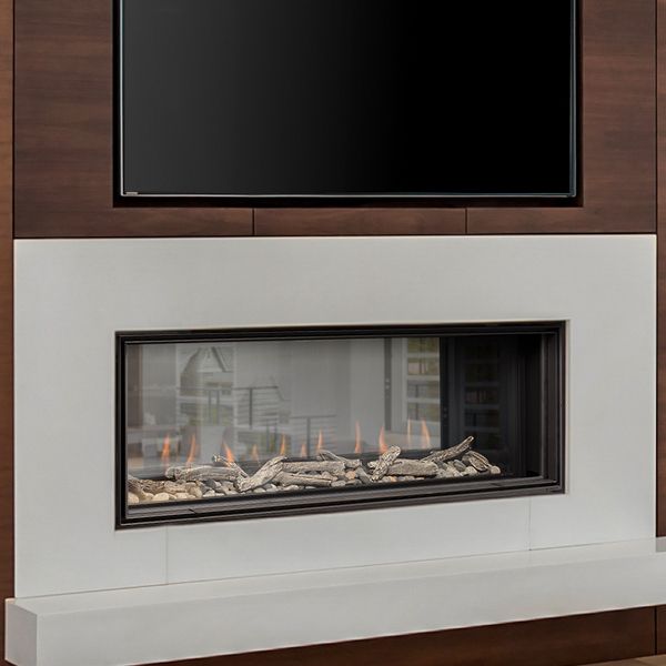 Montigo Distinction D4815ST See Through Direct Vent Fireplace - 48