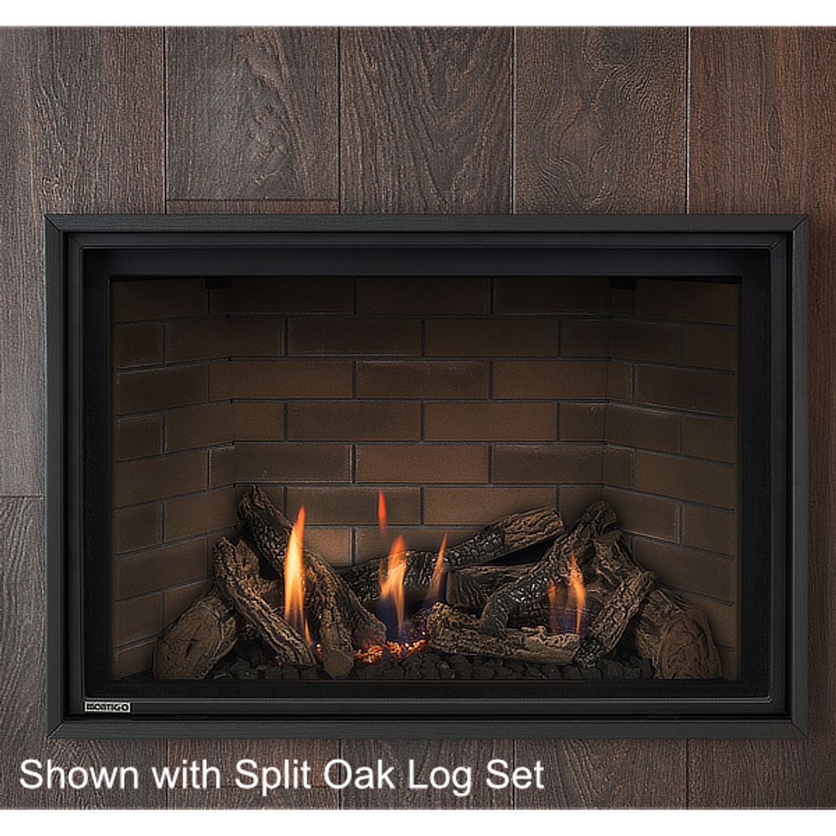 Montigo Delray Square Single Sided Direct Vent Gas Fireplace - 38