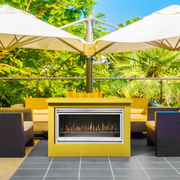 Montigo Mahana PL42VO Ventless Outdoor Gas Fireplace - 42″