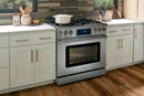 Thor Kitchen 36" Gas Range with 6.0 Cu. Ft. Self-Cleaning Oven, Air Fryer, Tilt Panel in Stainless Steel TRG3601LP