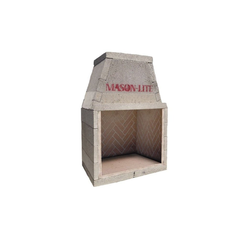 Mason Lite 33" Pre-Cast Masonry Firebox Kit