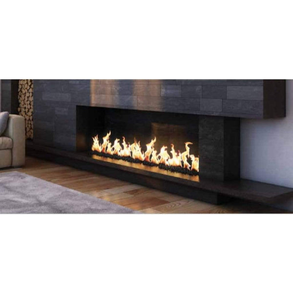 Mason-Lite High BTU 108 Inch Linear Gas Fireplace - Dual 12" B-Vent