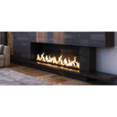 Mason-Lite Square Sides 120 Inch Linear Gas Fireplace - Dual 12" B-vent