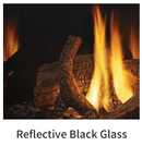 Heat & Glo Slimline 5X 32" Gas Fireplace (Black Glass Refractory)