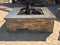 Warming Trends Crossfire FS Square Ready To Finish Fire Pit Kit, 48x48x18-Inch