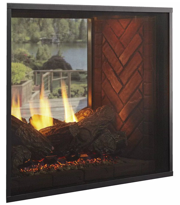 Heatilator Fortress 36 Indoor/Outdoor See-Through Gas Fireplace