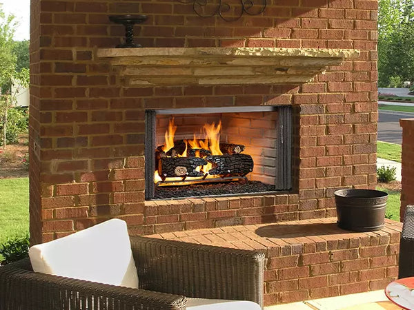 Heatilator Villawood Outdoor Wood Burning Fireplace Series