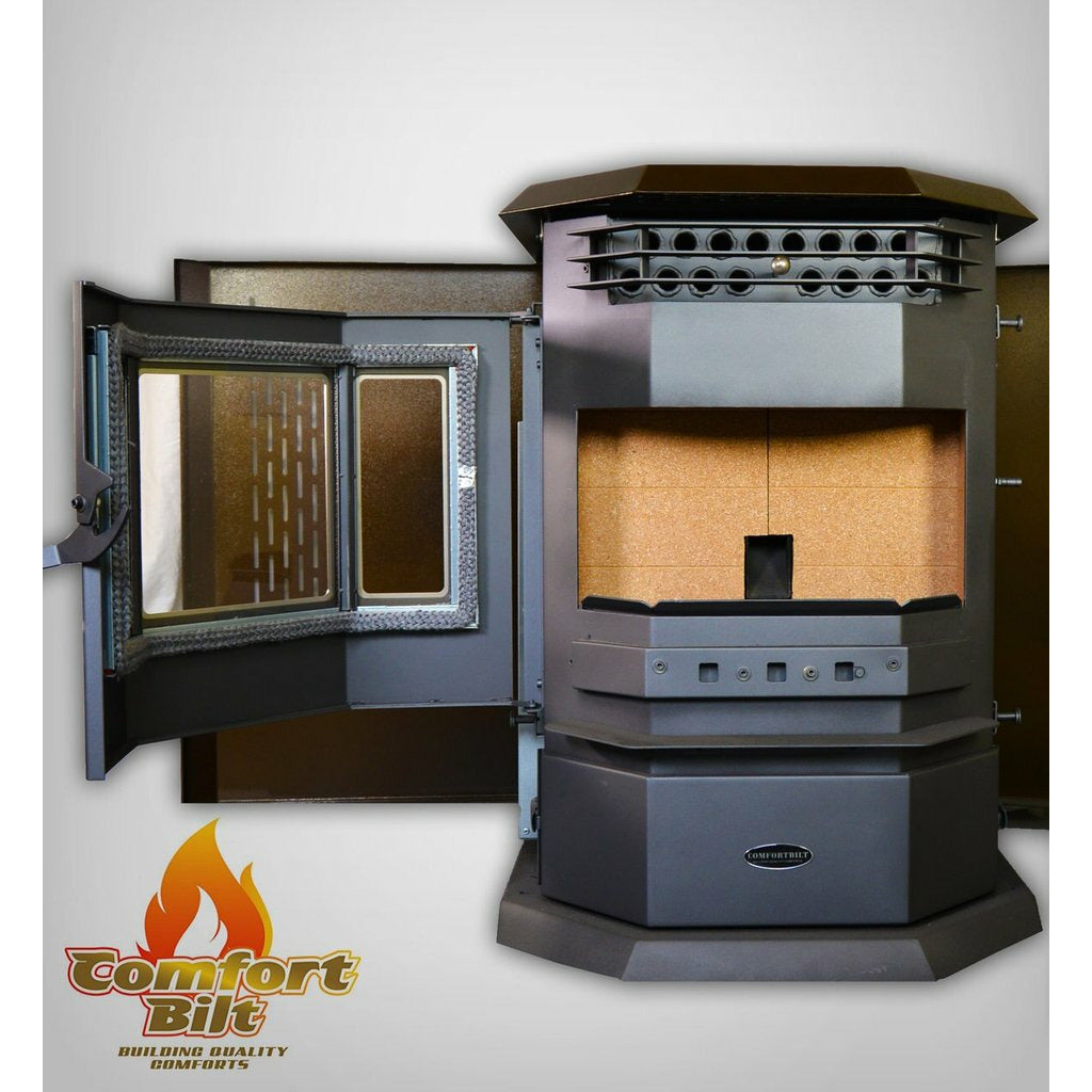 ComfortBilt HP22-SS Pellet Stove Brown