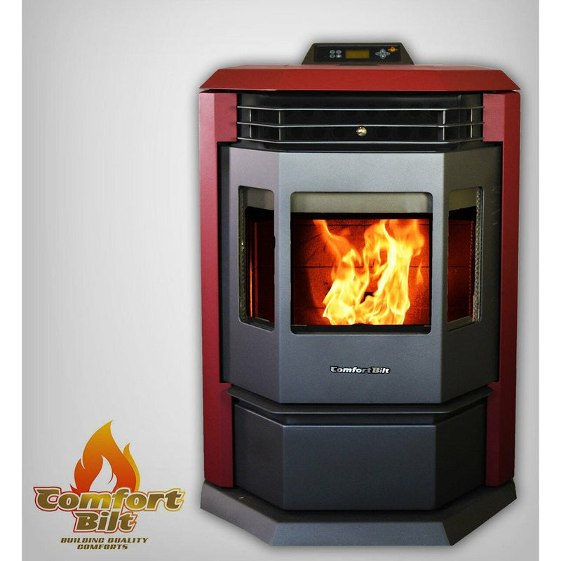 ComfortBilt HP22 Pellet Stove Burgundy