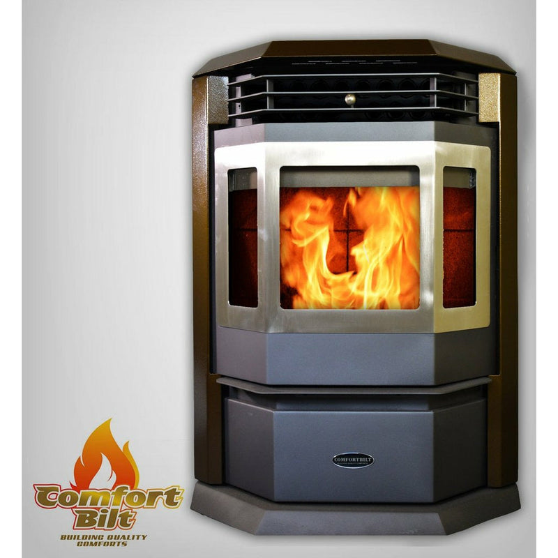 ComfortBilt HP22-SS Pellet Stove Brown