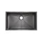 Swiss Madison Rivage 32 x 19 Stainless Steel, Single Basin, Undermount Kitchen Sink, Black