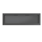 Litedeer Homes 68" Smart Electric Fireplace Trim Kit - ZEF68X-T2B, Black