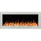 Litedeer Homes Gloria II 48" Smart Electric Fireplace with App Diamond-like Crystal - ZEF48XCW, White