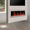 Litedeer Homes Gloria II 48" Smart Wall Mounted Electric Fireplace with App 5 Unique Flame - ZEF48XAW, White