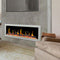 Litedeer Homes Gloria II 48" Wall Mount Electric Fireplace Smart App Control, 5 Unique Flame - ZEF48XW, White